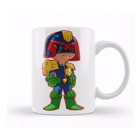 Baskı Dükkanı KB10953 Judge Dredd Porselen Kupa Bardak