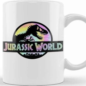 Baskı Dükkanı KB10957 Jurassic World Porselen Kupa Bardak