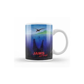 Baskı Dükkanı KB10960 Jurassik Park Jaws Porselen Kupa Bardak