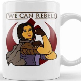 Baskı Dükkanı KB10967 Jyn Erso We Can Rebel Rogue One Porselen Kupa Bardak