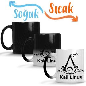 Baskı Dükkanı KB10969 Kali Linux Porselen Kupa Bardak