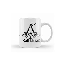 Baskı Dükkanı KB10970 Kali Linux Porselen Kupa Bardak