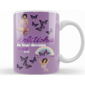 Baskı Dükkanı KB10972 Kali Uchis Tour Porselen Kupa Bardak
