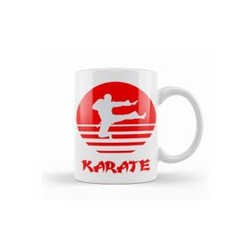 Baskı Dükkanı KB10978 Karate 2 Porselen Kupa Bardak