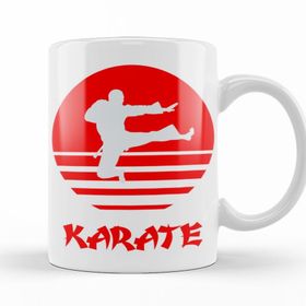 Baskı Dükkanı KB10978 Karate 2 Porselen Kupa Bardak