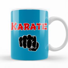 Baskı Dükkanı KB10979 Karate Porselen Kupa Bardak