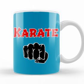 Baskı Dükkanı KB10979 Karate Porselen Kupa Bardak