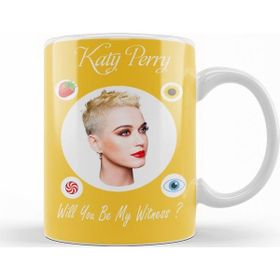 Baskı Dükkanı KB10989 Katy Perry Witness Porselen Kupa Bardak