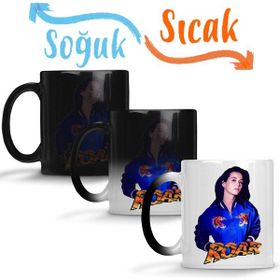 Baskı Dükkanı KB10991 Katy Perry Roar Porselen Kupa Bardak