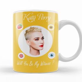 Baskı Dükkanı KB10992 Katy Perry Witness Porselen Kupa Bardak