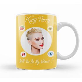 Baskı Dükkanı KB10992 Katy Perry Witness Porselen Kupa Bardak