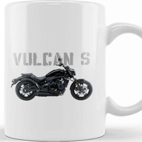 Baskı Dükkanı KB10995 Kawasaki Vulcan S Porselen Kupa Bardak