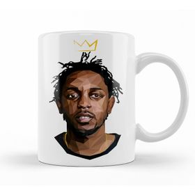 Baskı Dükkanı KB11017 Kendrick Lamar Porselen Kupa Bardak