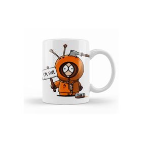 Baskı Dükkanı KB11018 Kenny Im Fine Porselen Kupa Bardak