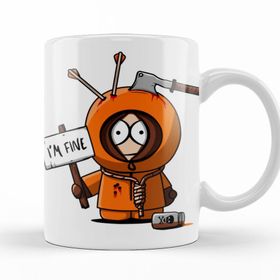 Baskı Dükkanı KB11018 Kenny Im Fine Porselen Kupa Bardak