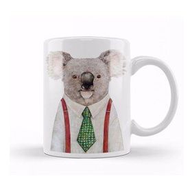 Baskı Dükkanı KB11046 Koala Graphic Porselen Kupa Bardak