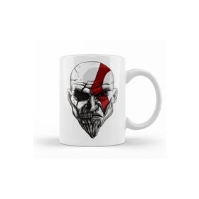 Baskı Dükkanı KB11052 Kratos Death And Rage Porselen Kupa Bardak