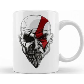 Baskı Dükkanı KB11052 Kratos Death And Rage Porselen Kupa Bardak