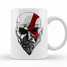 Baskı Dükkanı KB11052 Kratos Death And Rage Porselen Kupa Bardak