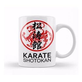 Baskı Dükkanı KB11060 Kung Fu Karate Shotokan Porselen Kupa Bardak