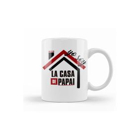 Baskı Dükkanı KB11071 La Casa De Papai Porselen Kupa Bardak