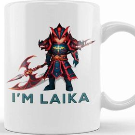 Baskı Dükkanı KB11079 Laika Dragon Knight Fire Summon Porselen Kupa Bardak