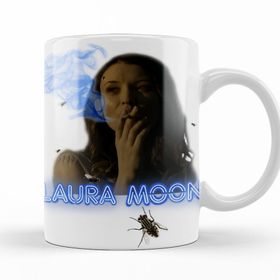 Baskı Dükkanı KB11086 Laura Moon Porselen Kupa Bardak