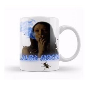 Baskı Dükkanı KB11086 Laura Moon Porselen Kupa Bardak