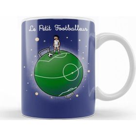 Baskı Dükkanı KB11088 Le Petit Fottballeur Porselen Kupa Bardak