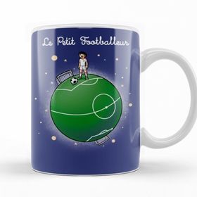 Baskı Dükkanı KB11088 Le Petit Fottballeur Porselen Kupa Bardak