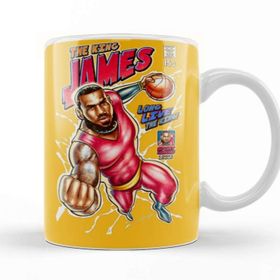 Baskı Dükkanı KB11092 Lebron James The King James Porselen Kupa Bardak
