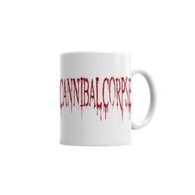 Baskı Dükkanı KB111 Cannibal Corpse Logo Death Obituary Morbid Kupa Bardak