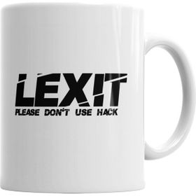 Baskı Dükkanı KB11103 Lexit Porselen Kupa Bardak