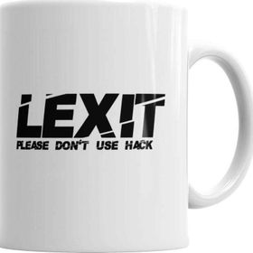 Baskı Dükkanı KB11103 Lexit Porselen Kupa Bardak