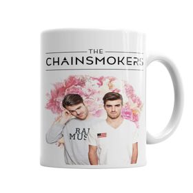 Baskı Dükkanı KB1111 The Chaınsmokers Porselen Kupa Bardak