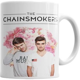 Baskı Dükkanı KB1111 The Chaınsmokers Porselen Kupa Bardak