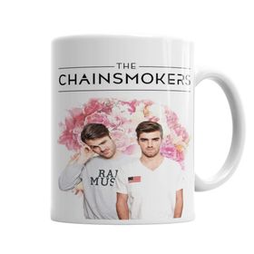 Baskı Dükkanı KB1111 The Chaınsmokers Porselen Kupa Bardak