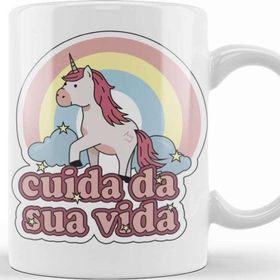 Baskı Dükkanı KB11110 Lion Cuida Da Sua Vida Porselen Kupa Bardak