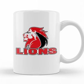 Baskı Dükkanı KB11112 Lions Primary Logo Porselen Kupa Bardak