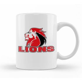 Baskı Dükkanı KB11112 Lions Primary Logo Porselen Kupa Bardak