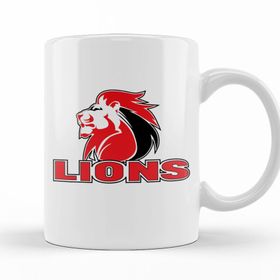 Baskı Dükkanı KB11112 Lions Primary Logo Porselen Kupa Bardak