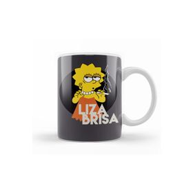 Baskı Dükkanı KB11115 Liza Briza Porselen Kupa Bardak