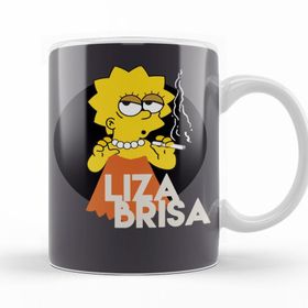 Baskı Dükkanı KB11115 Liza Briza Porselen Kupa Bardak