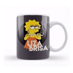 Baskı Dükkanı KB11115 Liza Briza Porselen Kupa Bardak