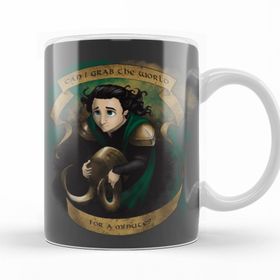 Baskı Dükkanı KB11118 Loki Of Asgard Porselen Kupa Bardak