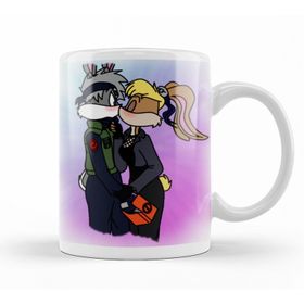 Baskı Dükkanı KB11134 Looney Tunes Lola Bunny And Bugs Porselen Kupa Bardak