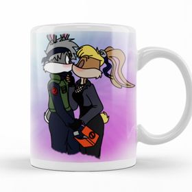 Baskı Dükkanı KB11134 Looney Tunes Lola Bunny And Bugs Porselen Kupa Bardak