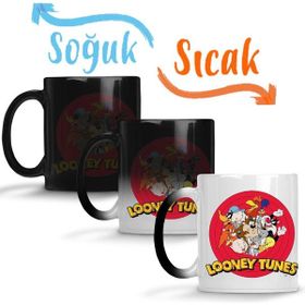 Baskı Dükkanı KB11135 Looney Tunes Looney Tweety Porselen Kupa Bardak