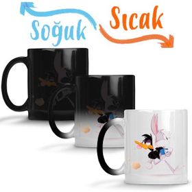 Baskı Dükkanı KB11135 Looney Tunes Looney Tweety Porselen Kupa Bardak