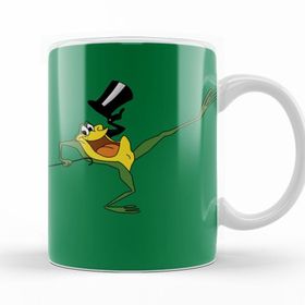 Baskı Dükkanı KB11137 Looney Tunes Magician Frog Porselen Kupa Bardak